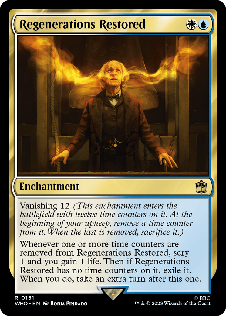 Regenerations Restored [Doctor Who] | Devastation Store