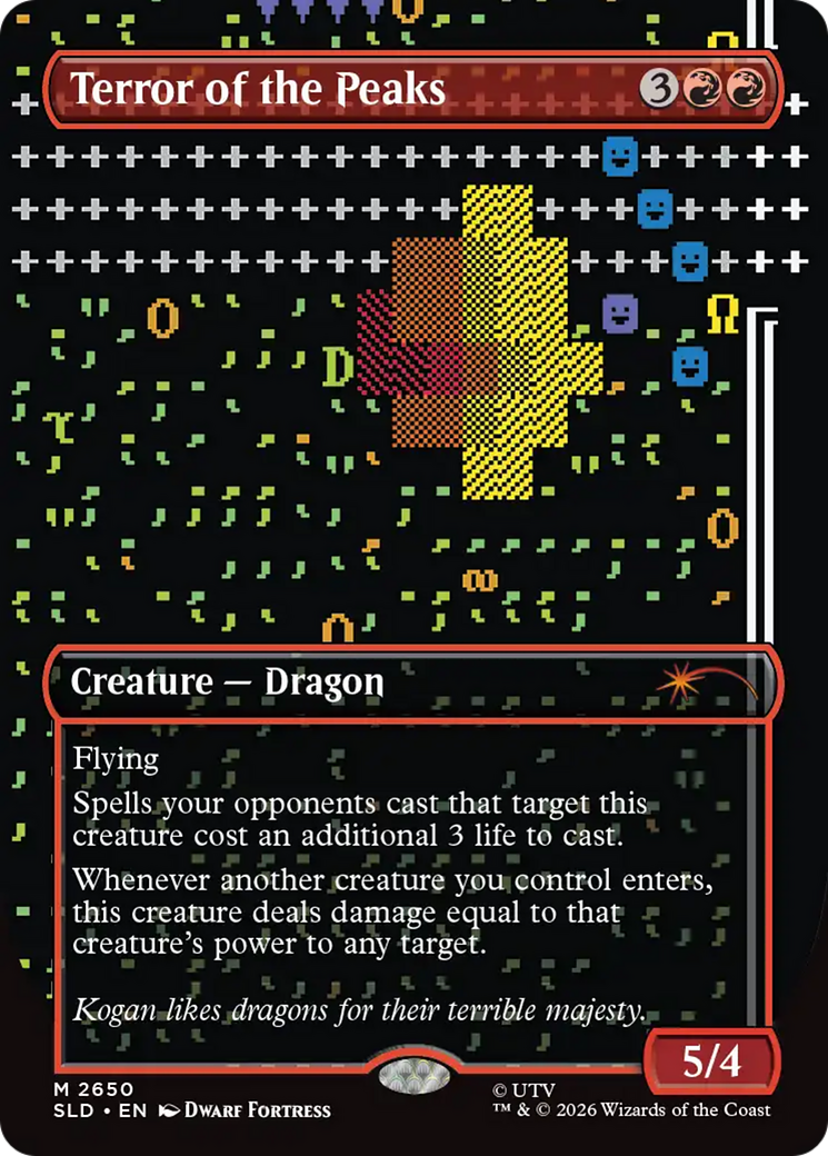Terror of the Peaks [Secret Lair Drop Series] | Devastation Store