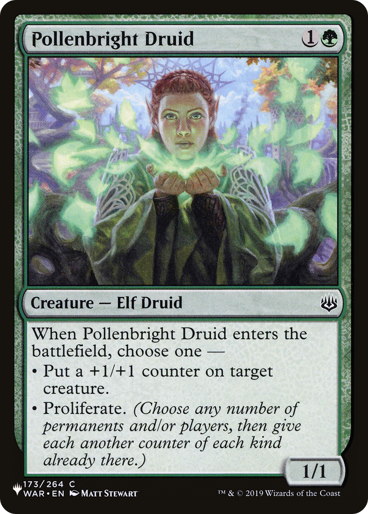 Pollenbright Druid [The List Reprints] | Devastation Store