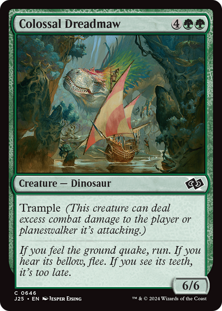 Colossal Dreadmaw [Foundations Jumpstart] | Devastation Store