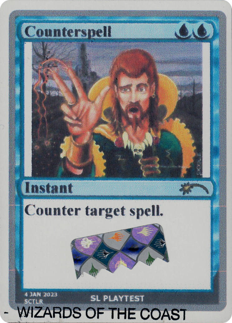 Counterspell (SL PLAYTEST) [Secret Lair Drop Series] | Devastation Store