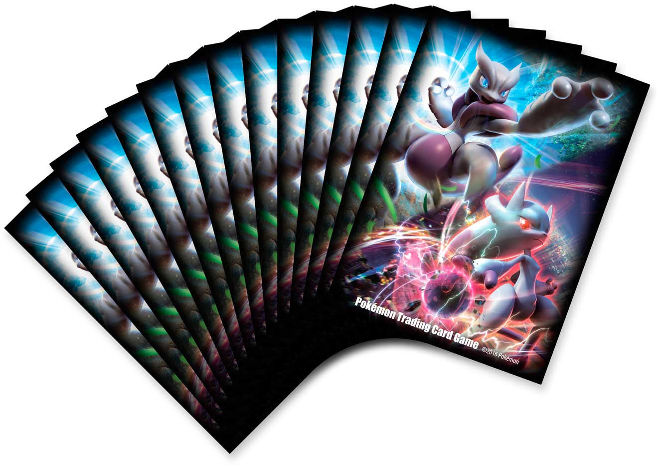 Card Sleeves - Mega Mewtwo X and Mega Mewtwo Y | Devastation Store