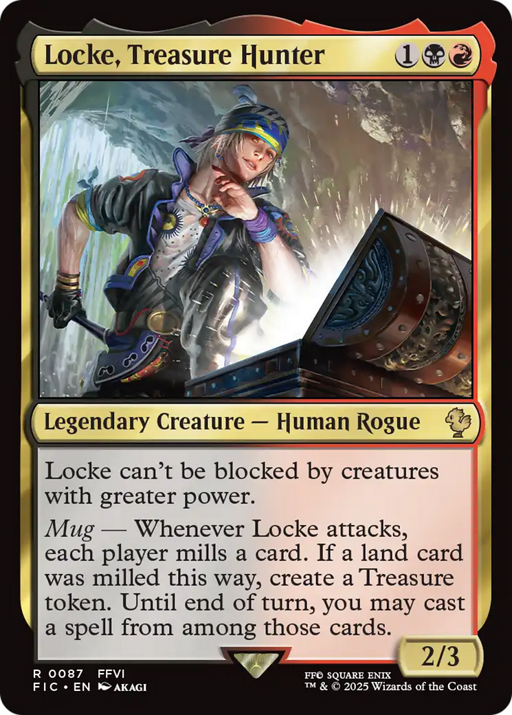 Locke, Treasure Hunter [FINAL FANTASY Commander] | Devastation Store