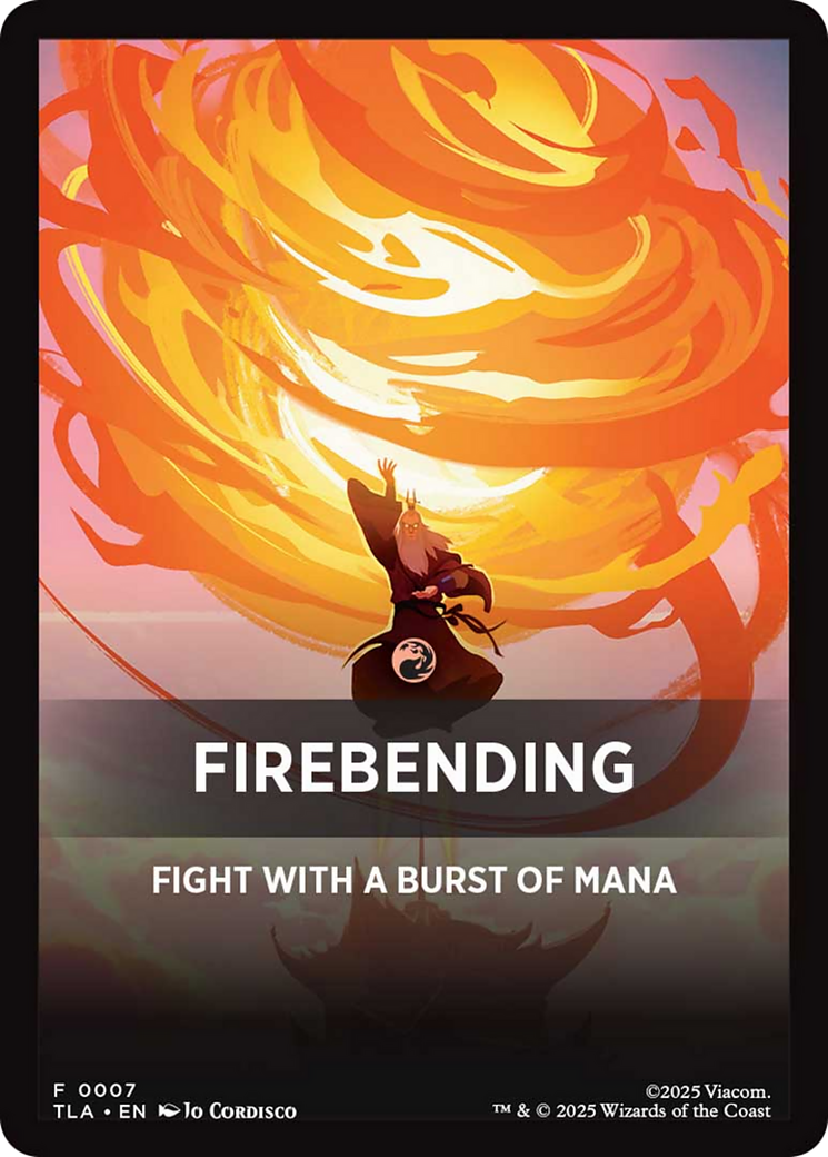 Firebending Theme Card [Avatar: The Last Airbender] | Devastation Store
