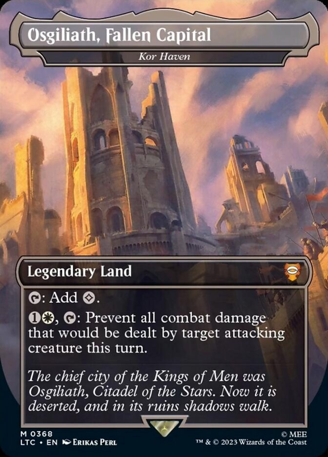Kor Haven - Osgiliath, Fallen Capital [The Lord of the Rings: Tales of Middle-Earth Commander] | Devastation Store
