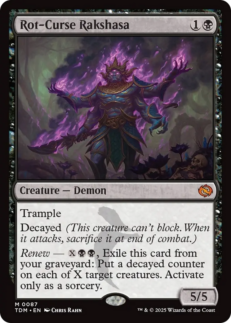 Rot-Curse Rakshasa [Tarkir: Dragonstorm] | Devastation Store