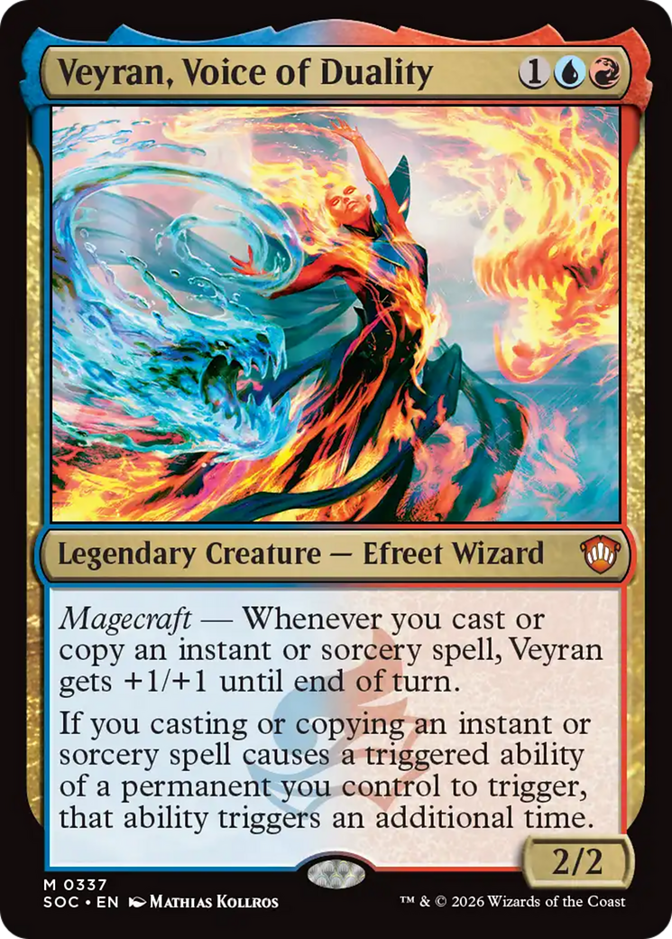 Veyran, Voice of Duality [Secrets of Strixhaven Commander] | Devastation Store