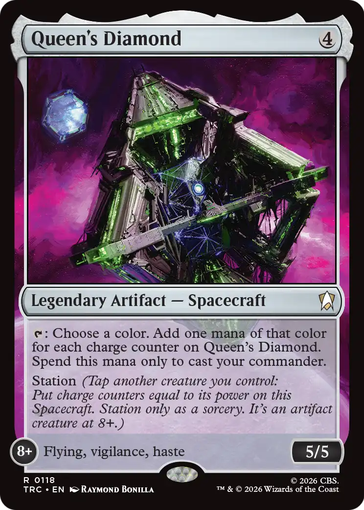 Queen's Diamond (Surge Foil) [Star Trek Commander] | Devastation Store