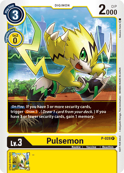 Pulsemon [P-028] [Promotional Cards] | Devastation Store