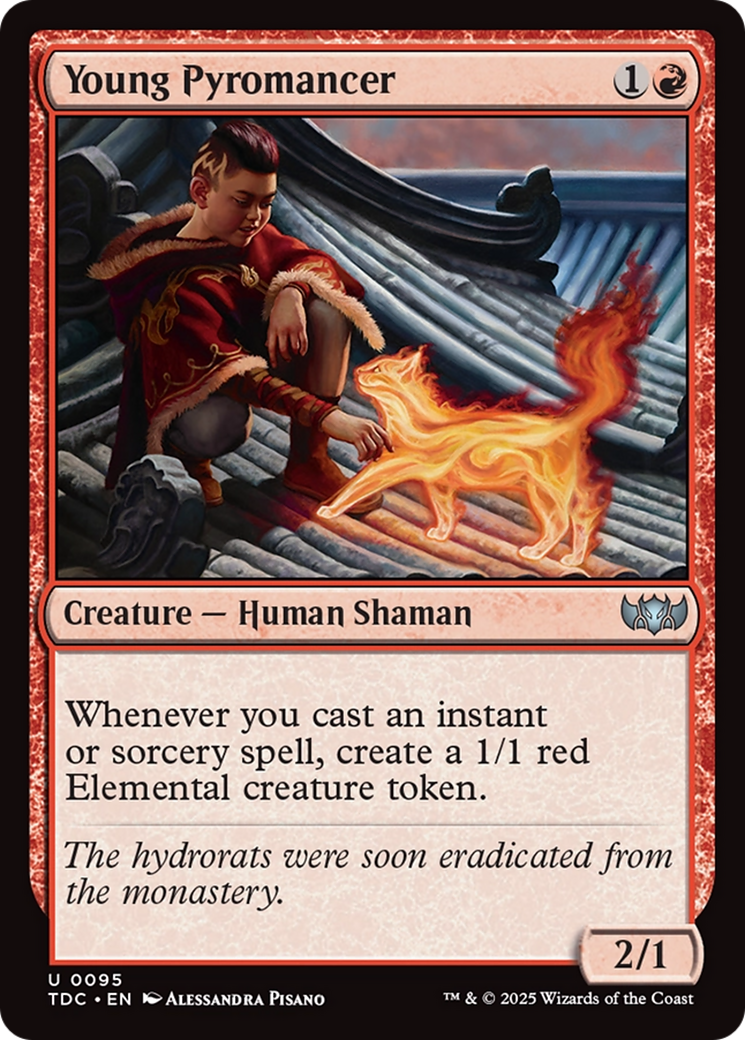 Young Pyromancer [Tarkir: Dragonstorm Commander] | Devastation Store