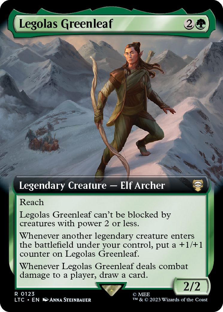 Legolas Greenleaf (Extended Art) [The Lord of the Rings: Tales of Middle-Earth Commander] | Devastation Store