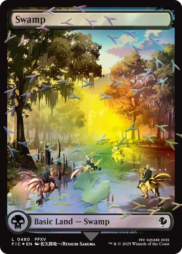 Swamp (Chocobo Track Foil) [FINAL FANTASY Commander] | Devastation Store