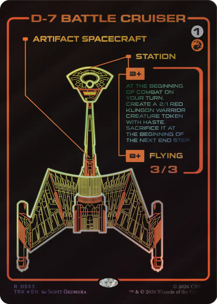 D-7 Battle Cruiser (Showcase) [Star Trek] | Devastation Store