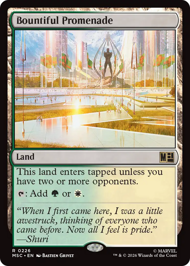 Bountiful Promenade [Marvel Super Heroes Commander] | Devastation Store