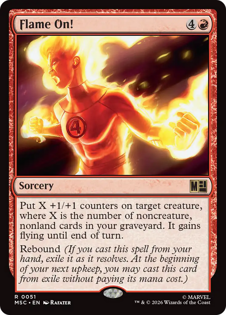Flame On! [Marvel Super Heroes Commander] | Devastation Store