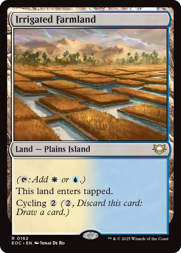 Irrigated Farmland [Edge of Eternities Commander] | Devastation Store