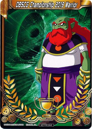 DBSCG Championship 2019 Warrior (Merit Card) - Universe 9 "Sidra" (9) [Tournament Promotion Cards] | Devastation Store