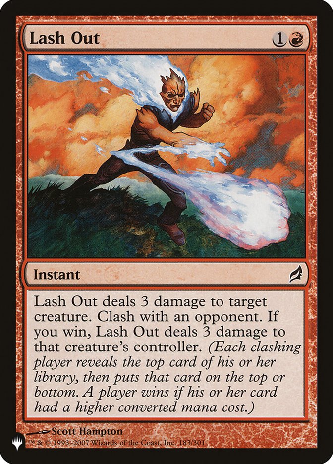 Lash Out [The List] | Devastation Store