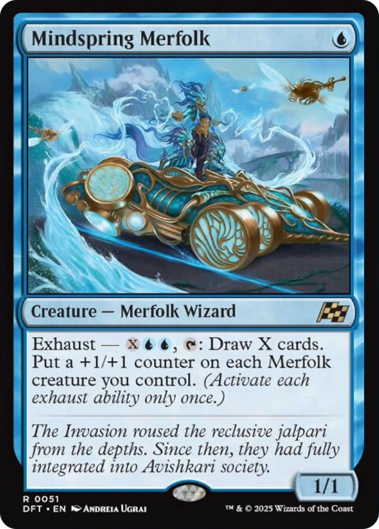 Mindspring Merfolk [Aetherdrift] | Devastation Store