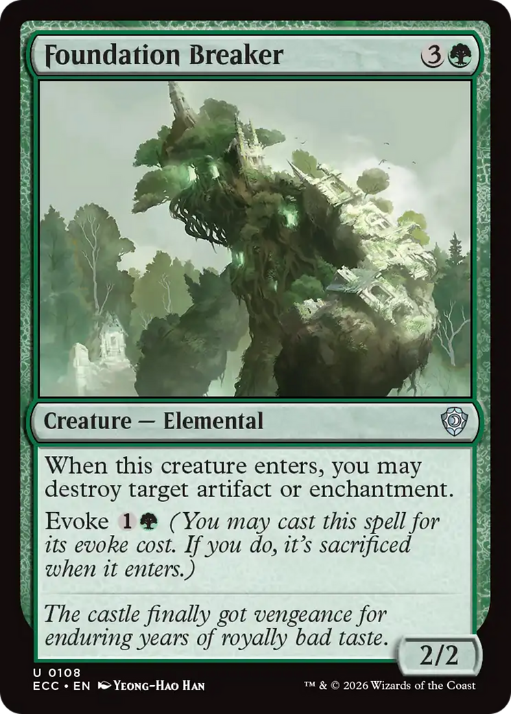 Foundation Breaker [Lorwyn Eclipsed Commander] | Devastation Store