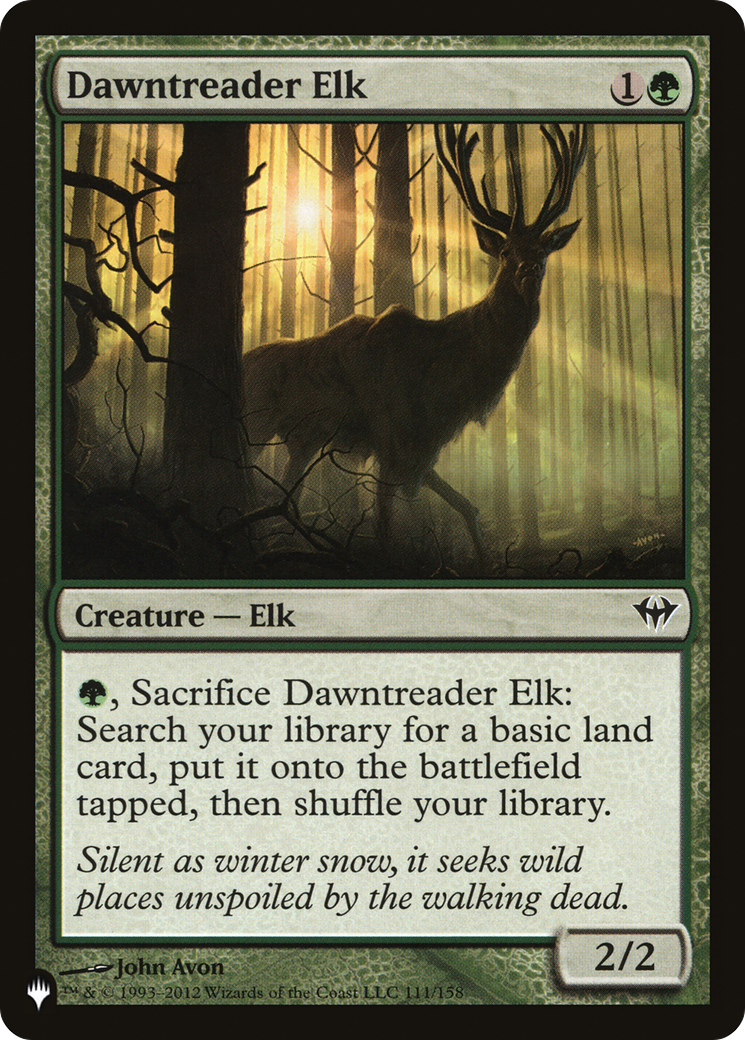 Dawntreader Elk [The List Reprints] | Devastation Store