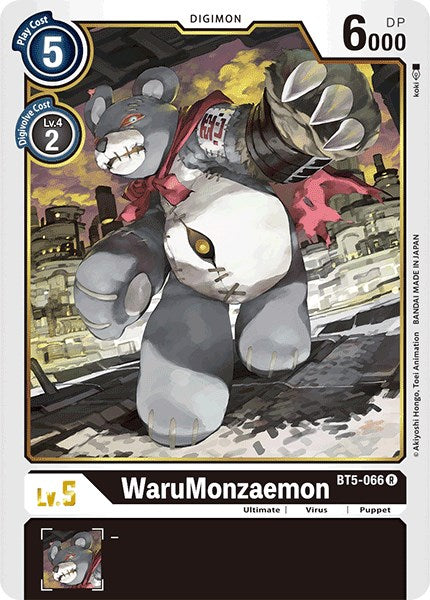 WaruMonzaemon [BT5-066] (Demo Deck Exclusive) [Battle of Omni Promos] | Devastation Store