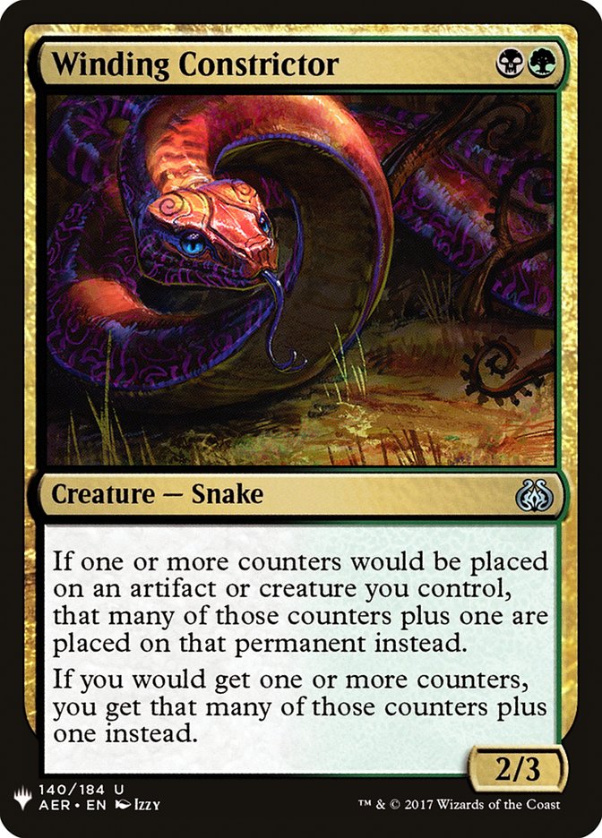 Winding Constrictor [Mystery Booster] | Devastation Store
