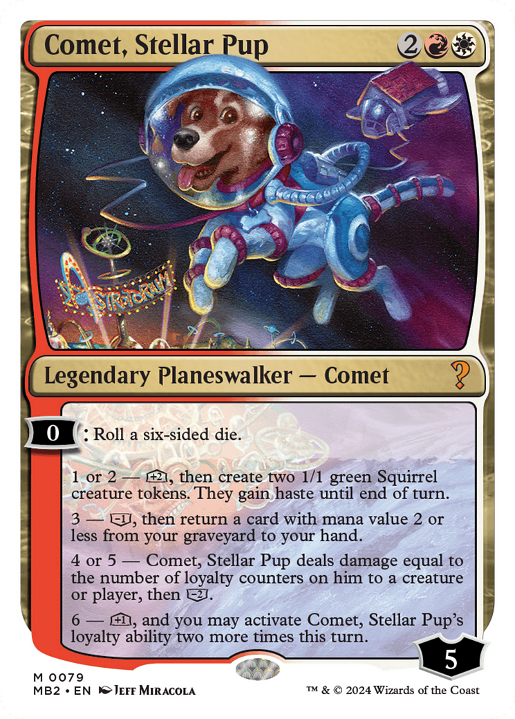 Comet, Stellar Pup [Mystery Booster 2] | Devastation Store