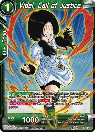 Videl, Call of Justice (P-347) [Tournament Promotion Cards] | Devastation Store