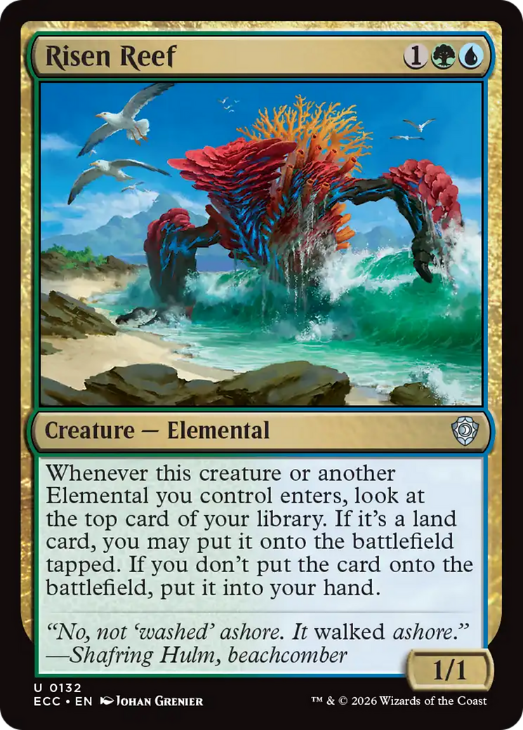 Risen Reef [Lorwyn Eclipsed Commander] | Devastation Store