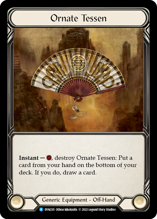 Ornate Tessen [DYN235] (Dynasty) | Devastation Store
