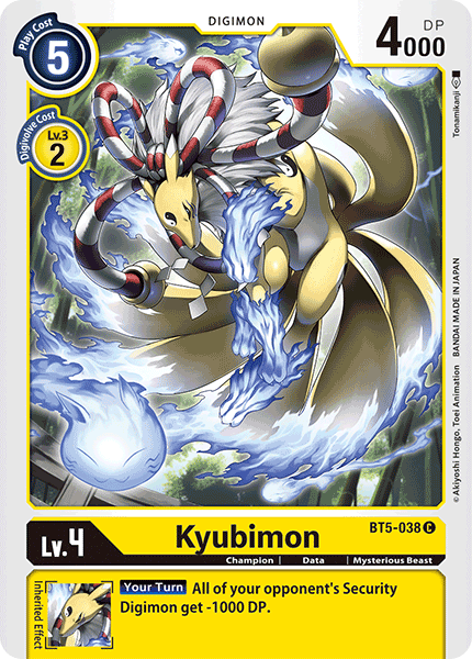 Kyubimon [BT5-038] [Battle of Omni] | Devastation Store