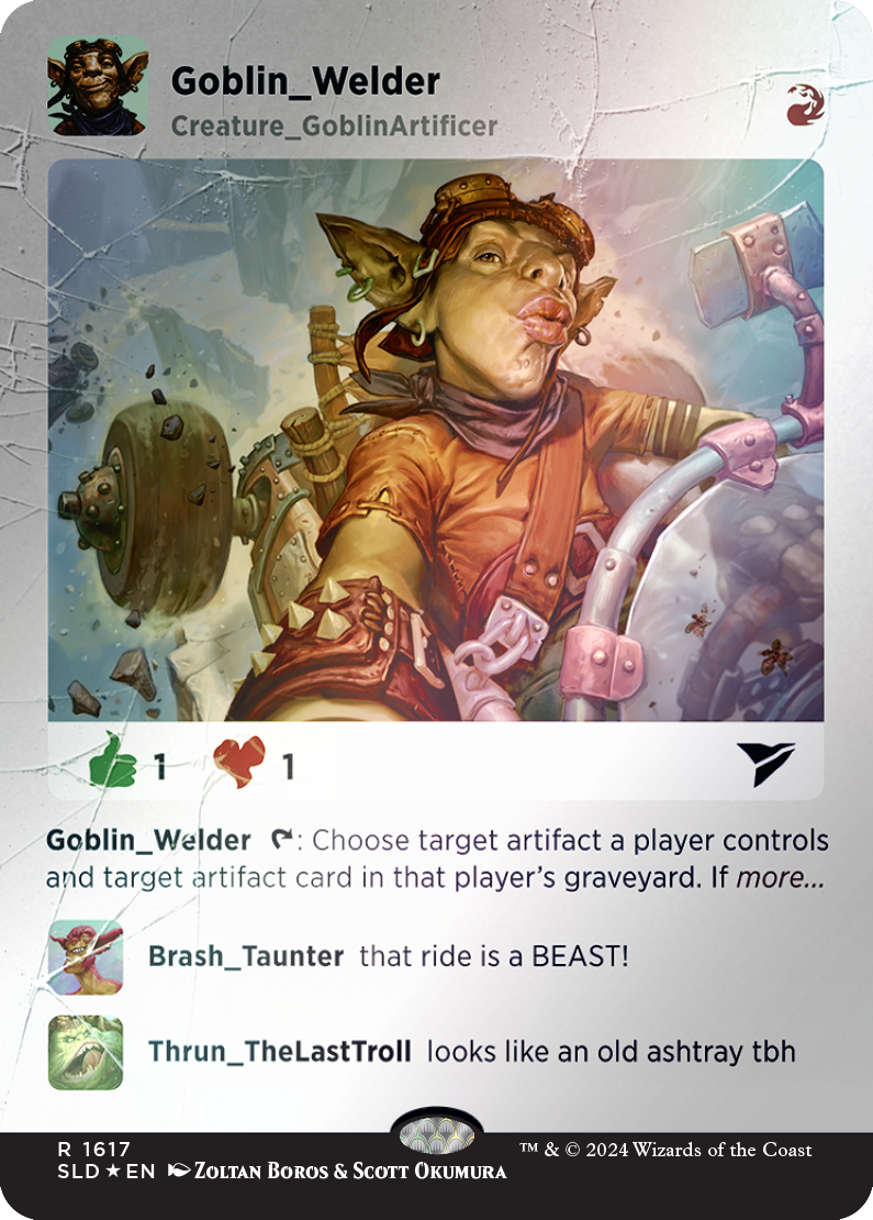 Goblin Welder (Rainbow Foil) [Secret Lair Drop Series] | Devastation Store