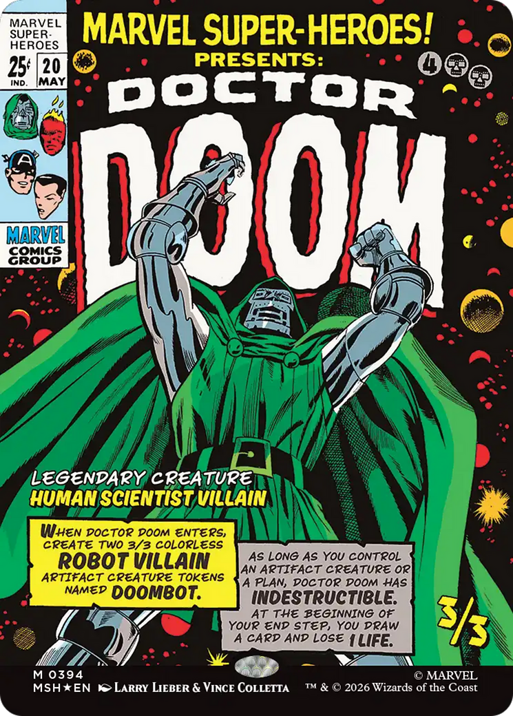 Doctor Doom (Borderless) [Marvel Super Heroes] | Devastation Store