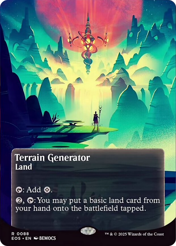 Terrain Generator (0088) (Borderless) [Edge of Eternities: Stellar Sights] | Devastation Store