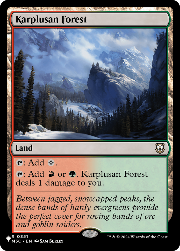 Karplusan Forest (M3C) [The List] | Devastation Store
