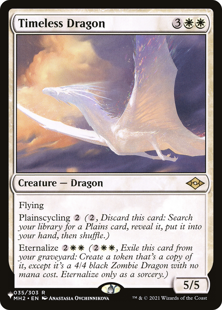 Timeless Dragon [The List Reprints] | Devastation Store