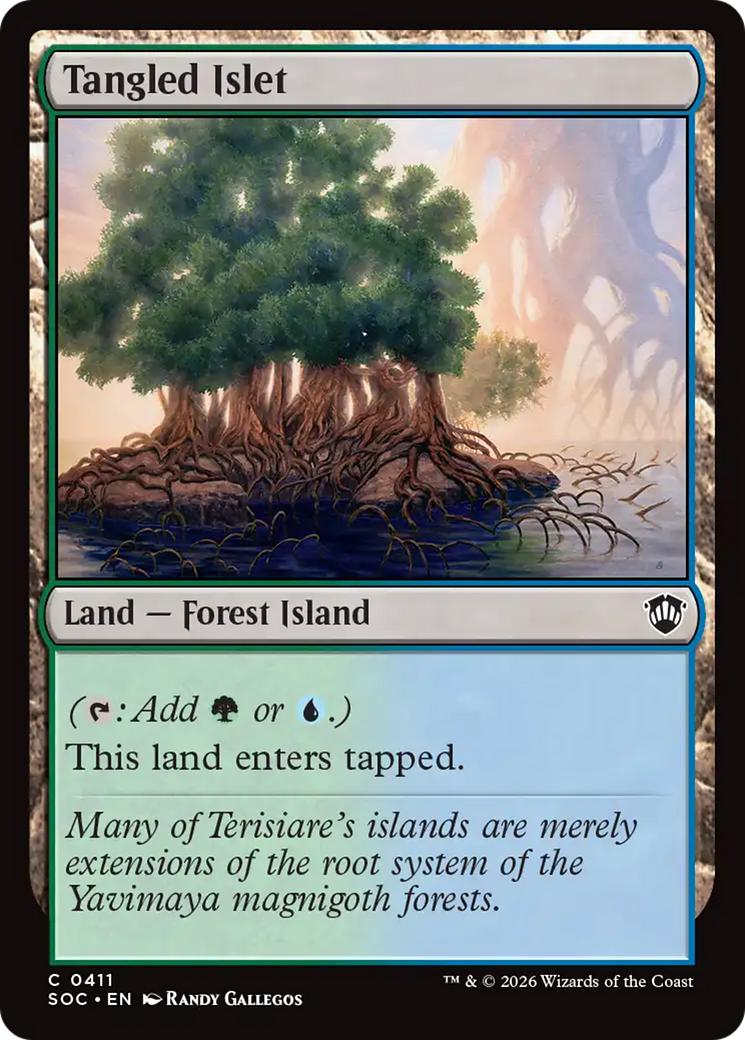 Tangled Islet [Secrets of Strixhaven Commander] | Devastation Store