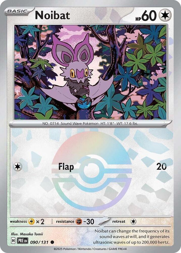 Noibat (090/131) (Poke Ball Pattern) [Scarlet & Violet: Prismatic Evolutions] | Devastation Store