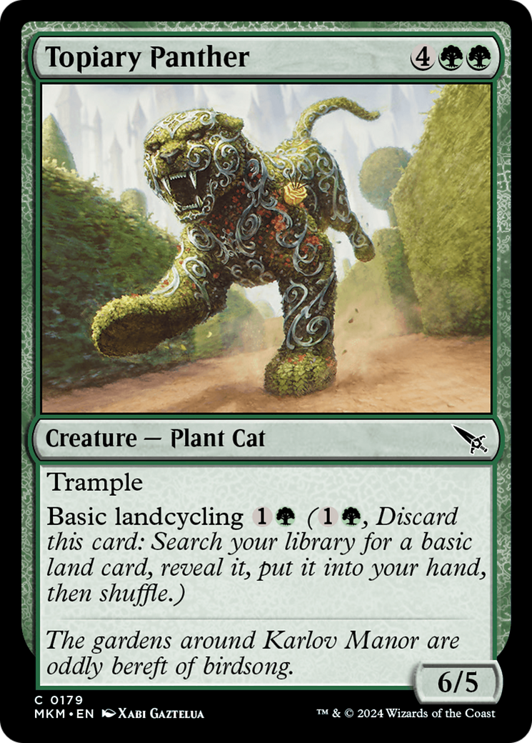 Topiary Panther [Murders at Karlov Manor] | Devastation Store