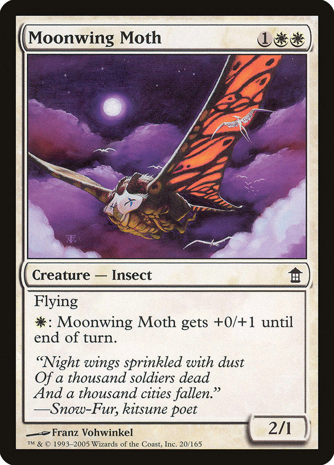 Moonwing Moth [Saviors of Kamigawa] | Devastation Store