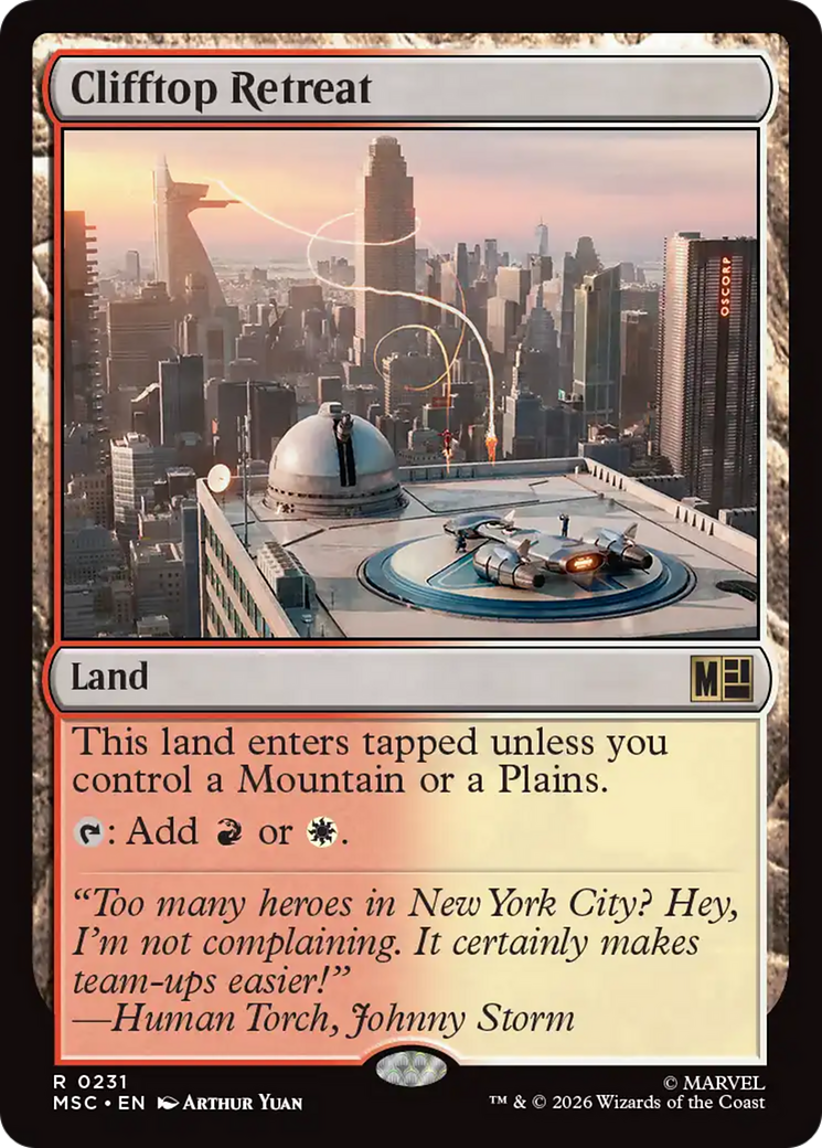 Clifftop Retreat [Marvel Super Heroes Commander] | Devastation Store