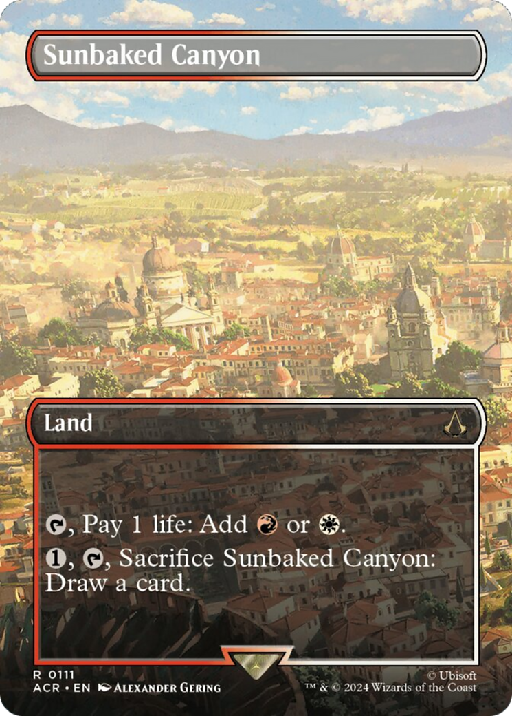 Sunbaked Canyon (Borderless) [Assassin's Creed] | Devastation Store