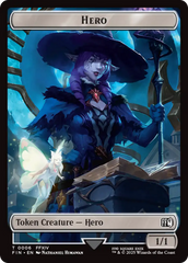 Hero (0006) // Bird (0016) Double-Sided Token [FINAL FANTASY Tokens] | Devastation Store