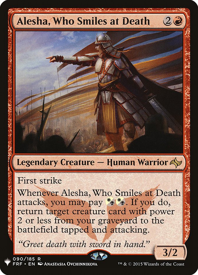 Alesha, Who Smiles at Death [Mystery Booster] | Devastation Store