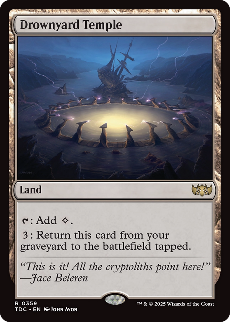 Drownyard Temple [Tarkir: Dragonstorm Commander] | Devastation Store