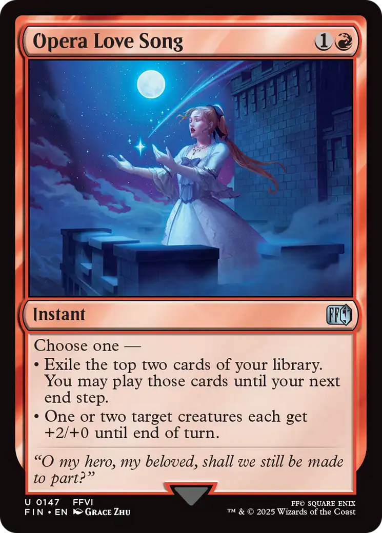 Opera Love Song [FINAL FANTASY] | Devastation Store