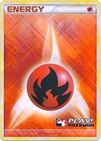 Fire Energy (2010 Play Pokemon Promo) [League & Championship Cards] | Devastation Store