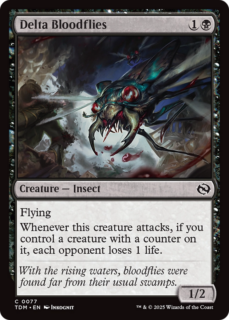 Delta Bloodflies [Tarkir: Dragonstorm] | Devastation Store