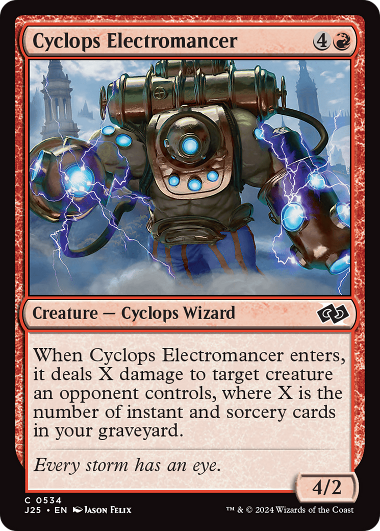 Cyclops Electromancer [Foundations Jumpstart] | Devastation Store